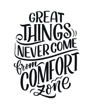 Aile hakkında modern el yazısı tarzında el yazması harfler. Baskı ve poster tasarımı için ilham. Vektör illüstrasyonu