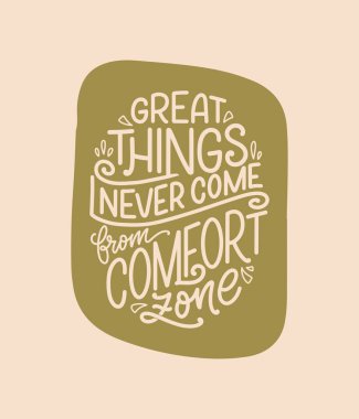 Aile hakkında modern el yazısı tarzında el yazması harfler. Baskı ve poster tasarımı için ilham. Vektör illüstrasyonu