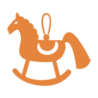 İskandinav tarzında ahşap salıncak süslemesi. Kış tasarımı ve çocuk odası için klasik Noel oyuncağı. Lazer veya yazıcıyı kesmenin ayrıntıları