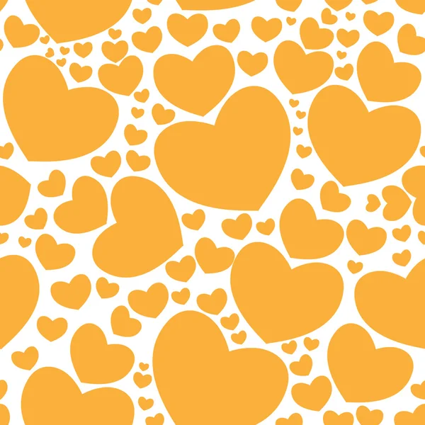 Seamless pattern with hearts — Stock Vector