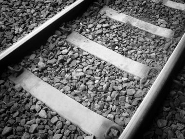 Demiryolu demiryolu veya tren demiryolu s/b izler