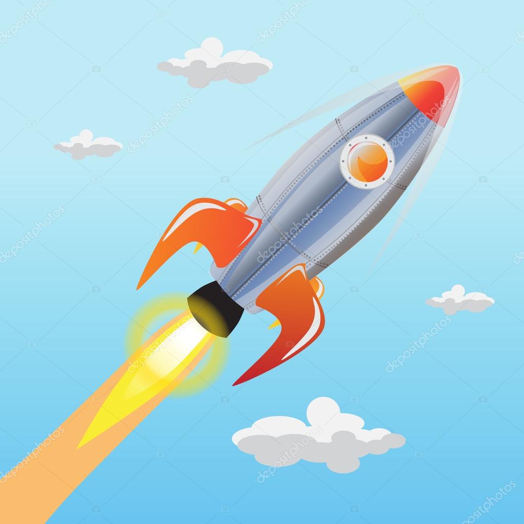 Rocket set vector and technology space ship rocket cartoon icons. Science  future travel rocket and shuttle fly rocket. Speed galaxy fantasy rocket  and futuristic spacecraft, astronaut modern element. Stock Vector Image by ©