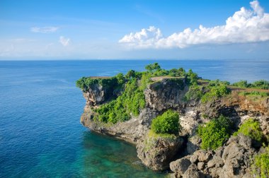 Balangan Beach in Bali Indonesia - nature vacation background clipart