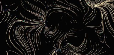 Girdap Çizgileri ve Noktaları Soyut