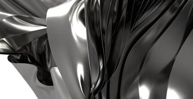 Soyut Metalik Kumaş Kurutma Arkaplanı