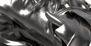 Soyut Metalik Kumaş Kurutma Arkaplanı