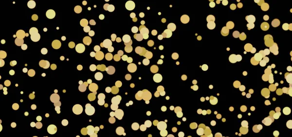 Siyah altın konfeti