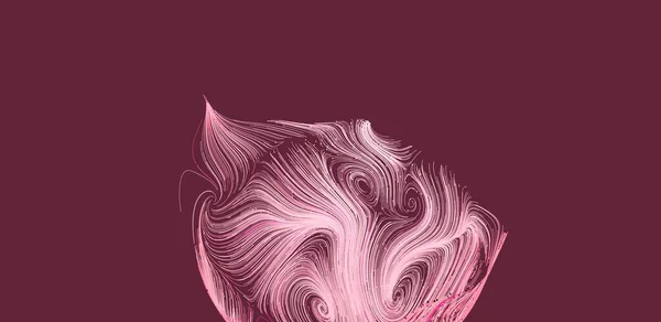 Maroon 'da Soyut Pembe Girdap