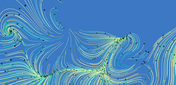 Soyut Girdap Çizgileri Arkaplanı