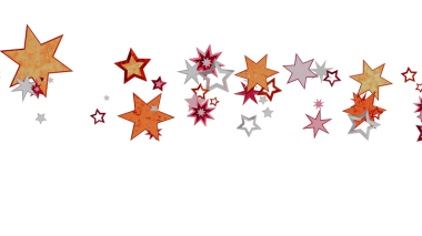 Renkli Yıldız Patlaması Arkaplan Tasarımı