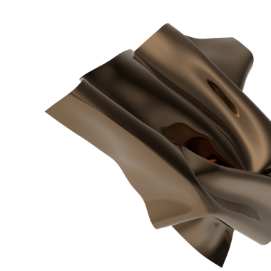 Soyut Kahverengi Kumaş Örtü