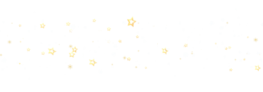 Beyaz Arkaplanda Altın Yıldızlar Dağıtıldı