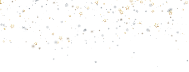 golden openwork shiny snowflakes, star, 3D rendering.