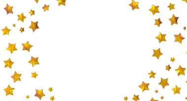 XMAS Stars - Şenlikli Noel kartı. İzole edilmiş resimleme beyaz arkaplan. -