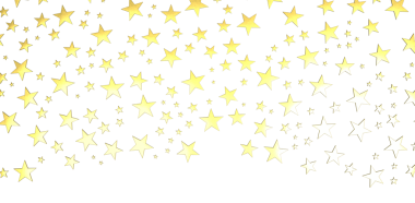 XMAS Stars - Altın madalyalı Banner. Parlayan toz ve yıldızlarla dolu neşeli bir sınır.. 