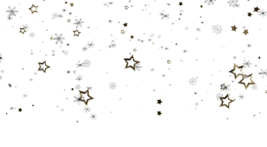 Altın Yıldızlar ve Kar Taneleri Şenlik Arkaplanı