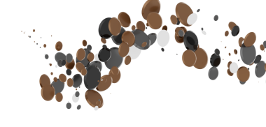 Confetti, paper triangle on the floor, fancy, colorful, celebration party