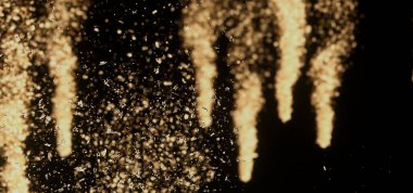 Altın Parıltılar Soyut Arkaplan