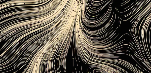 Soyut Bej & Siyah Girdaplar