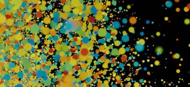 renkli baloncuklar arka plan