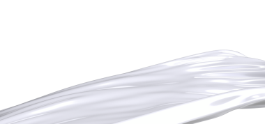 Siyah arkaplana sarılı beyaz bir kumaşın yakın plan görüntüsü. Yumuşak, akışkan kumaş zarafet ve lüks hissi yaratır. Basit kompozisyon, maddenin ve dokusunun güzelliğini vurgular..