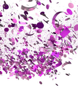 Mor Konfeti Patlaması Kutlama Arkaplanı