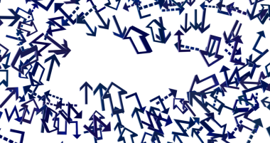 Yeşil oklar arka plan