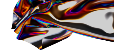 Beyaz üzerinde sıvı, dalgalı yüzeyi olan soyut yanardöner kumaş