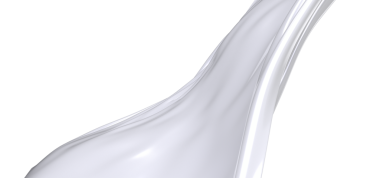 Akan beyaz kumaş zarif bir şekilde siyah bir arkaplan karşısında, yumuşak ve soyut bir kompozisyon oluşturur..