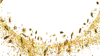 Altın Yıldız Konfeti Arkaplanı: Şenlikli Parıltı