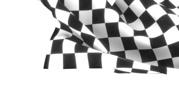 Yarışı bitirme sporu 3D şampiyonu