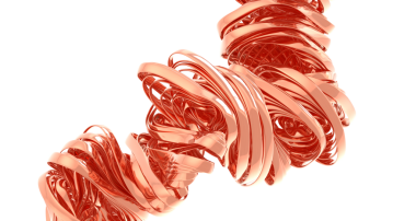 Soyut Rose Gold Girdabı: Modern 3D Yapılandırma