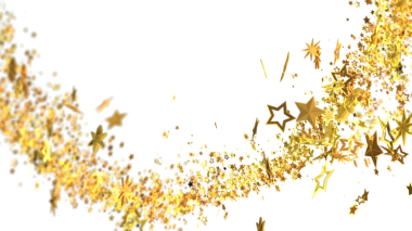 Altın Yıldız Patlaması: Şenlikli Arkaplan