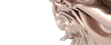 Soyut Gül Altın İpek Örtü