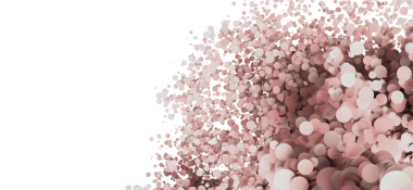 Soyut Pembe Çember Patlaması