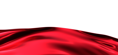 Soyut kırmızı kumaş düşüyor. Rüzgarda uçan saten kumaş