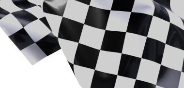 Damalı Bayrak Zafer Yarışı Bitiş Çizgisi Başarı