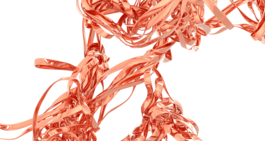 Soyut Gül Altın Metalik Kurdeleler Dönen Tasarım