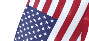 bir Amerikan bayrağı nın yakın bir resim