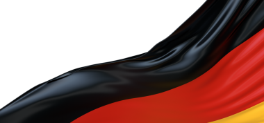 Almanya 'nın bir dokunuşu: Arka plan olarak bayrak