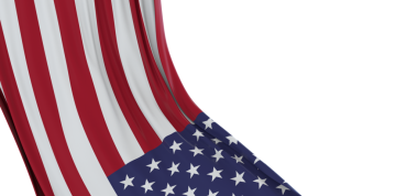 ABD ya da Amerika bayrağı arka plan kopya alanı ile