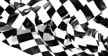 Yarış bayrak arka plan siyah-beyaz kareli