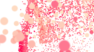 Pembe ve Şeftali Çemberi Patlaması Arkaplanı