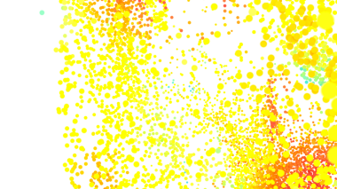 Soyut Sarı Turuncu Noktalar Arkaplan Dokusu