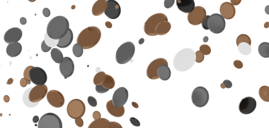  Beyaz arkaplanda renkli konfeti 