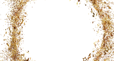 Altın Parıltı ve Yıldızların Şenlik Arkaplanı