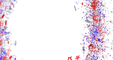 Bağımsızlık Günü İçin Vatansever Yıldızların Arkaplanı