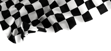  Siyah beyaz motorlu yarış bitiş bayrağı dalgalanması 