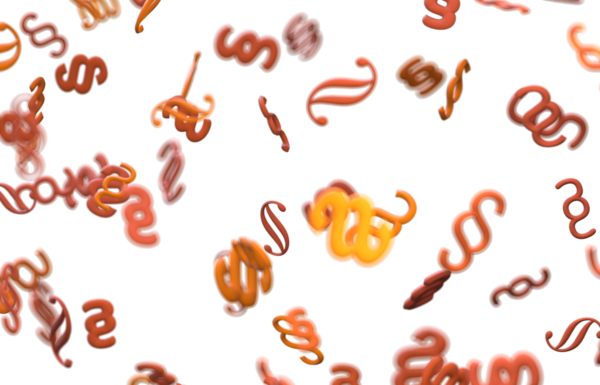 3d Hukuk ve Adalet Sembolü - Paragraf / bölüm işareti - 3B Hazırlama