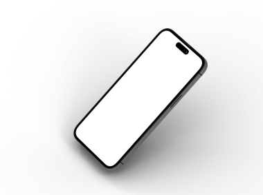 akıllı telefon ile boş ekran 3d